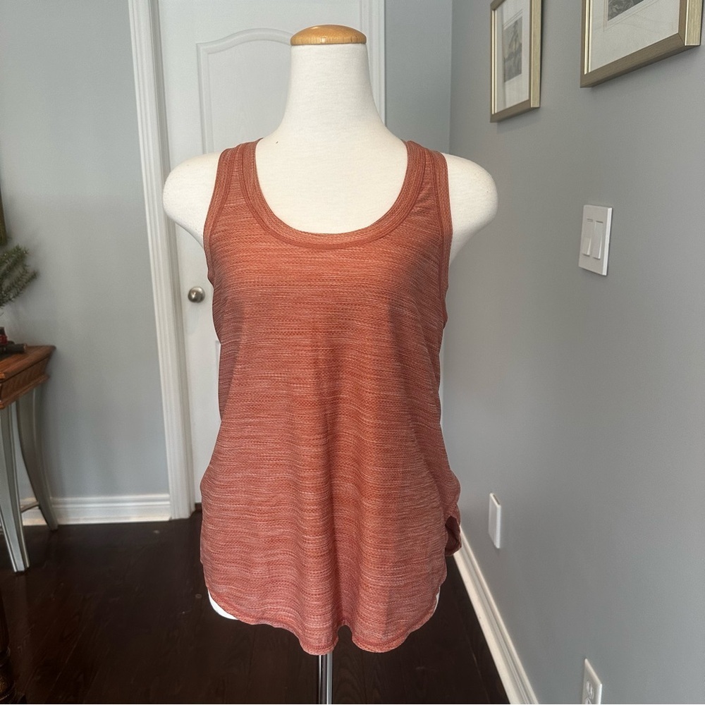 Eddie Bauer Orange Relaxed Sleeveless Tank
